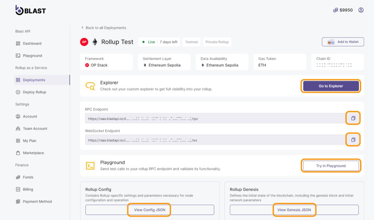 Deployment Features