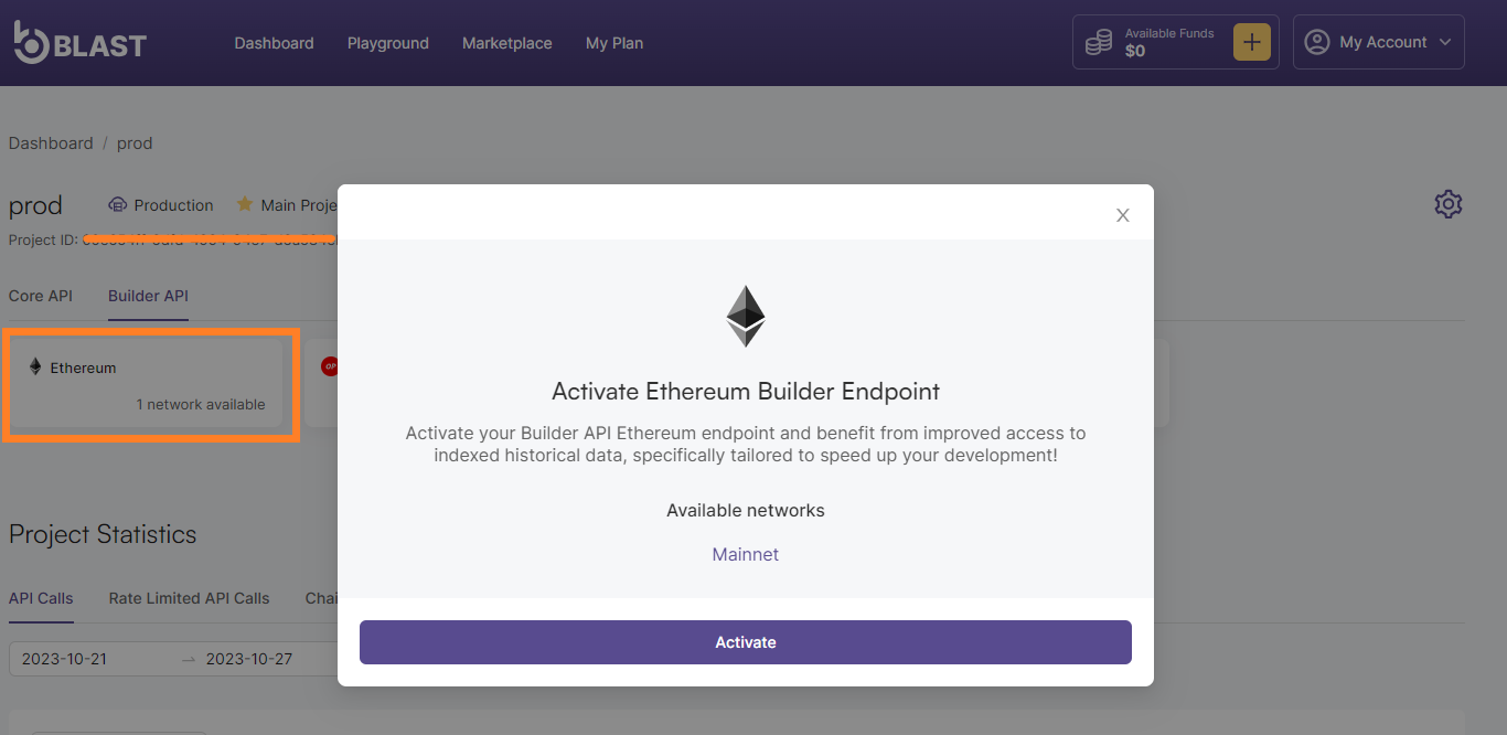 Ethereum BuilderAPI